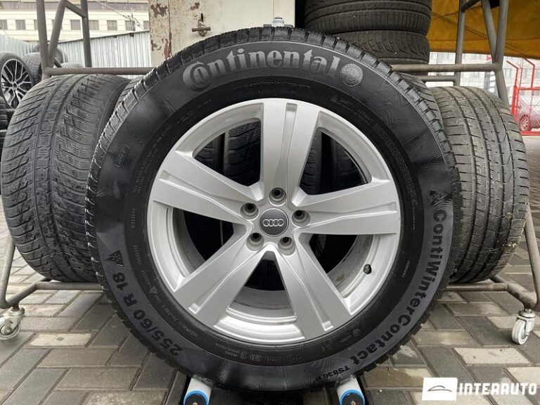255/60 R18 Roti Audi Q5, Q7 Continental | Комплект Диски/Шины Ауди Q5, Q7 doar la InterAuto